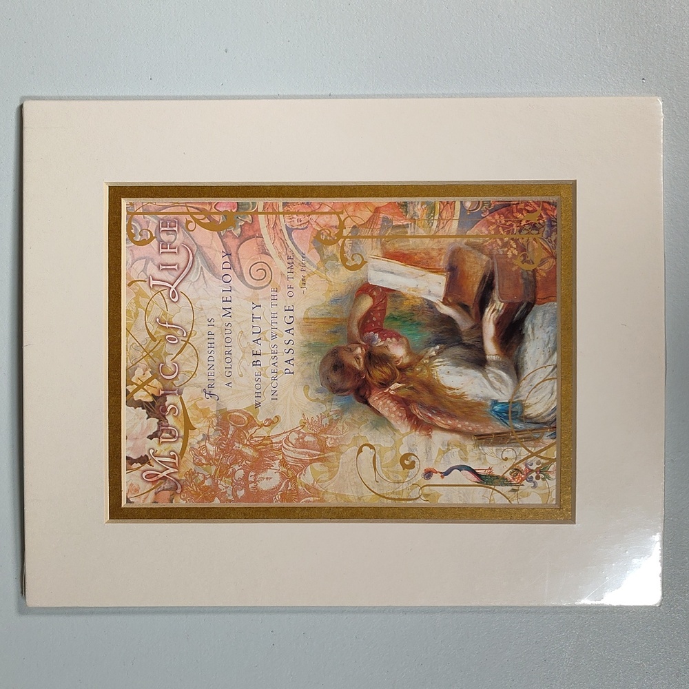 Victorian‎ musical friendship sisters print picture 8x10